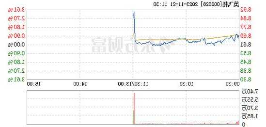 11月21日 11:28分  中润光学（688307）股价快速拉升